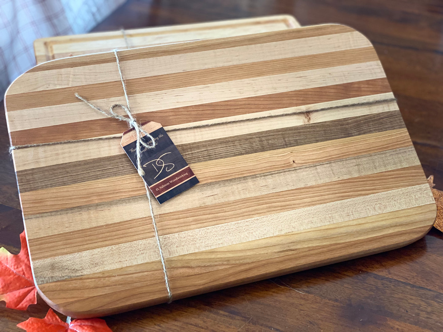 The Showstopper Striped Cutting Board